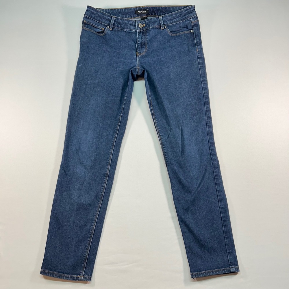 White House Black Market Skimmer Jeans Womens 6 Medium Slim‎ Leg Stretch Denim